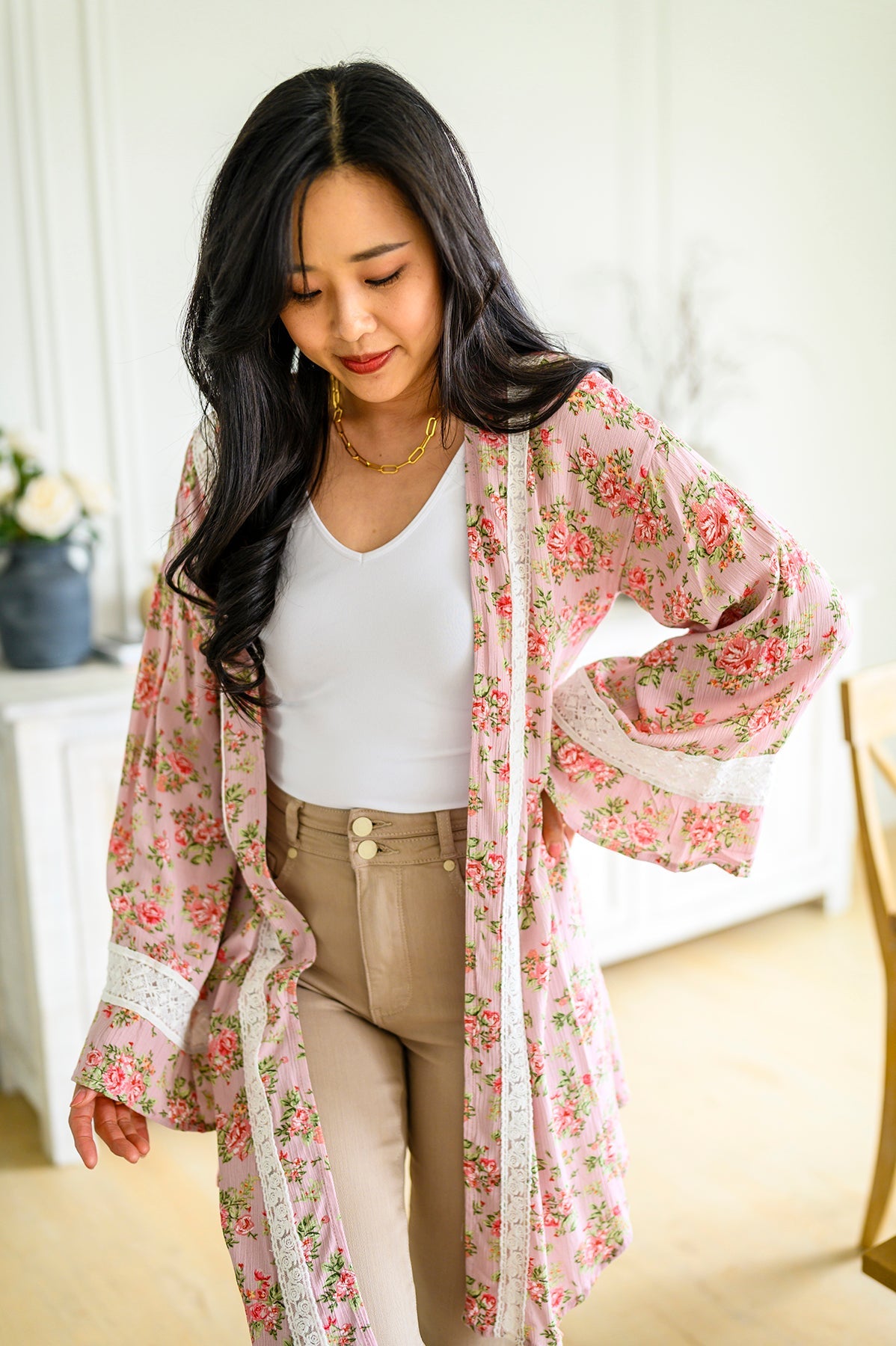 Floral Femme Kimono