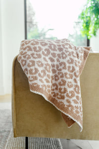 Fuzzy Feeling Blanket In Tan