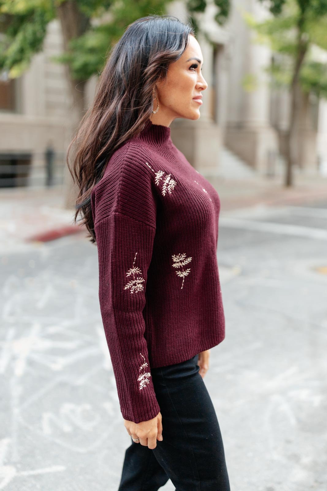 Genevieve Embroidered Sweater