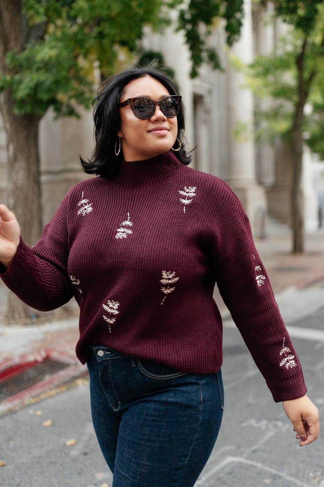 Genevieve Embroidered Sweater