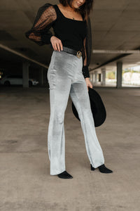 Get Your Groove On Velvet Bell Bottoms