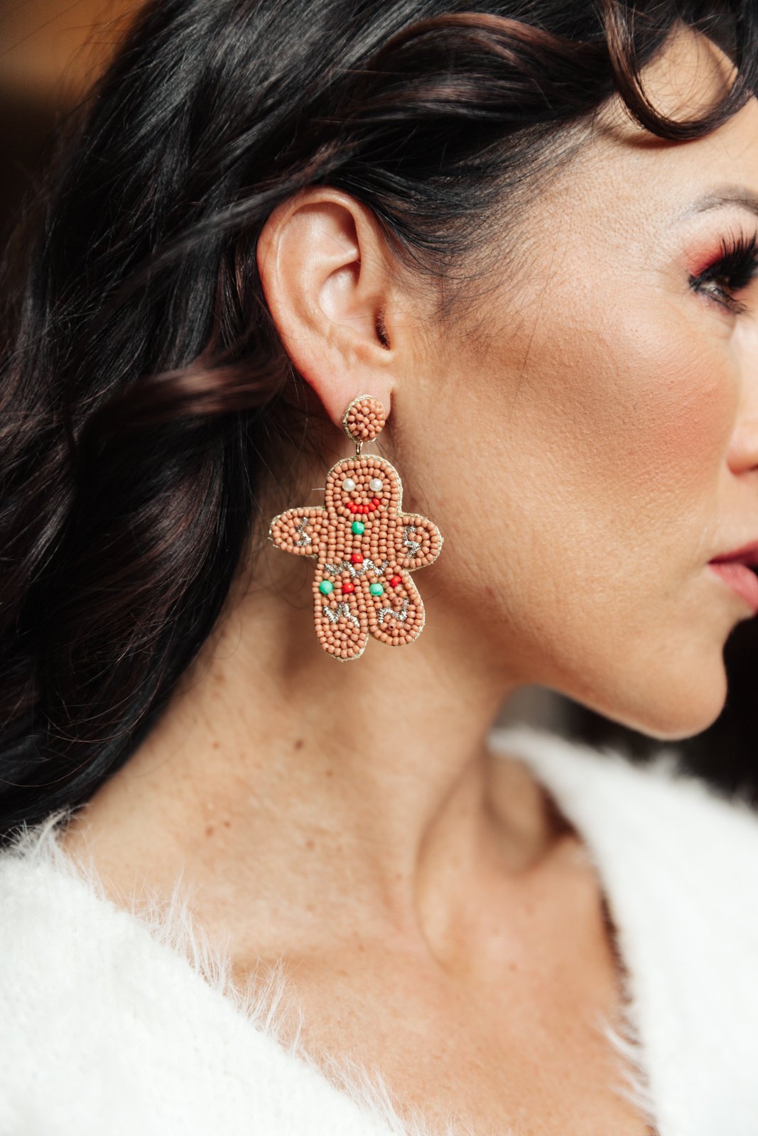 Gumdrop Buttons Statement Earrings