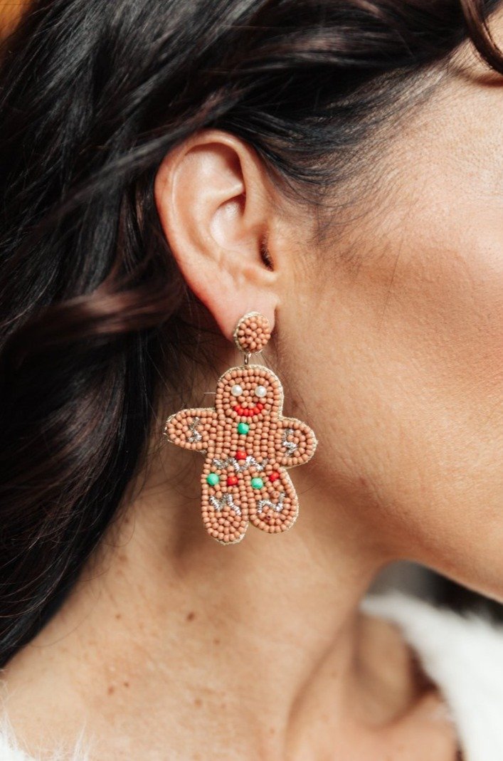 Gumdrop Buttons Statement Earrings