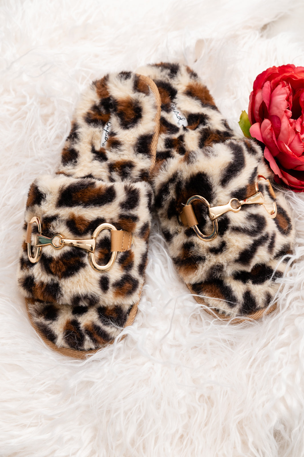 Girls Night In Animal Print Slippers