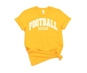 PREORDER: Football Mom Graphic Tee in 10 Colors