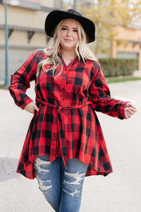 Great And Grand Plaid Top