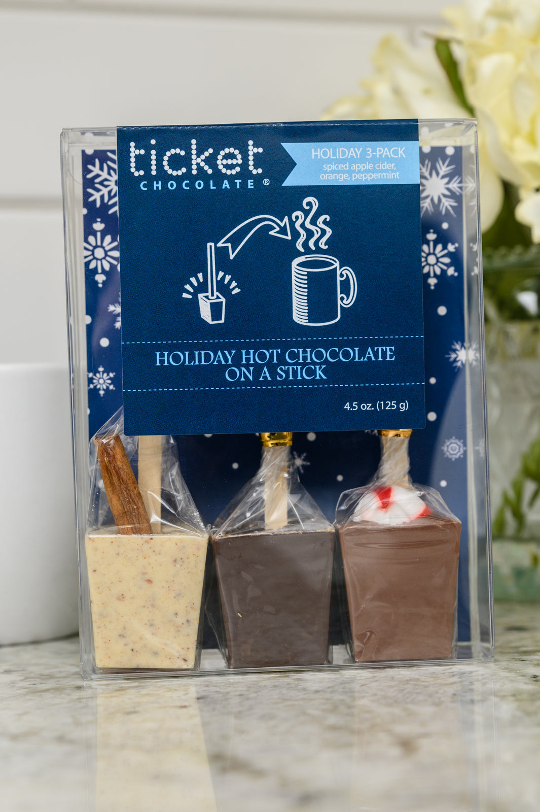 Holiday Hot Chocolate On A Stick Set #1