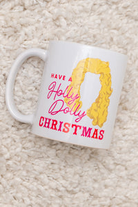 Holly Dolly Christmas Mug