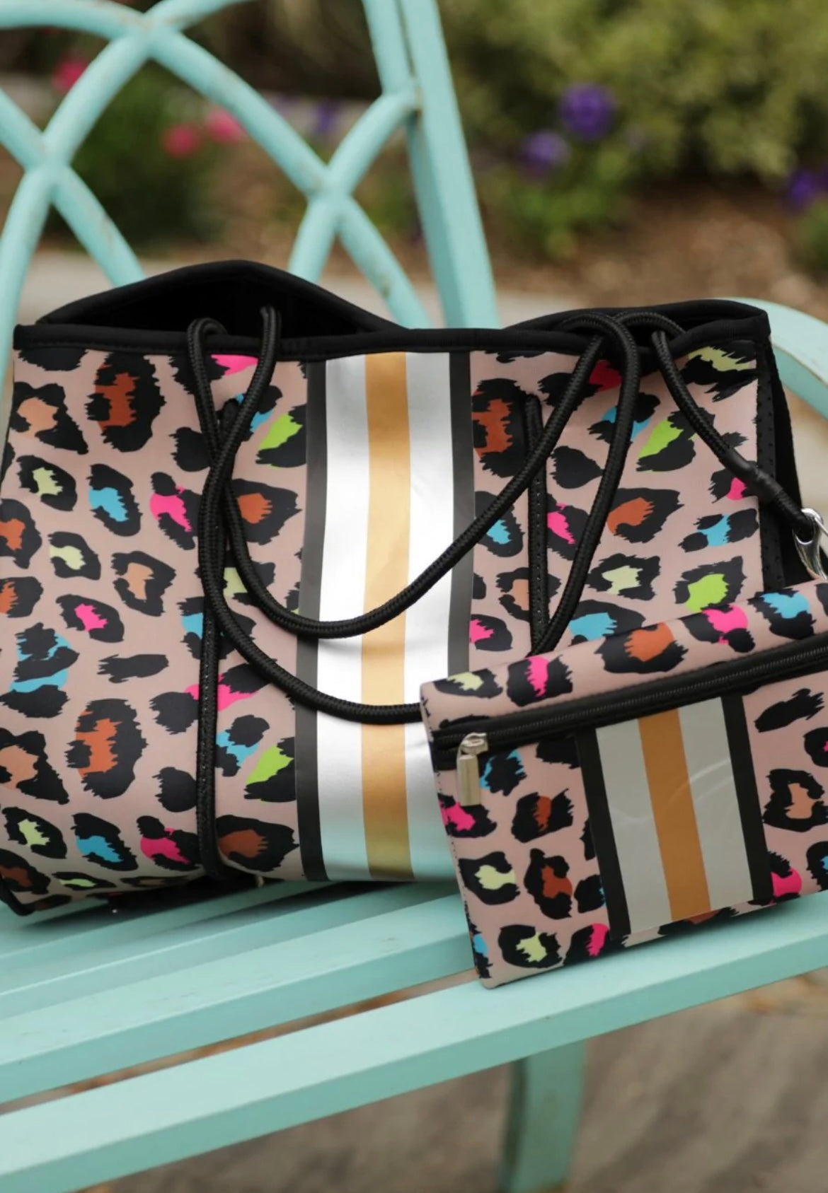 PREORDER: Splash of Color Neoprene Tote Bag