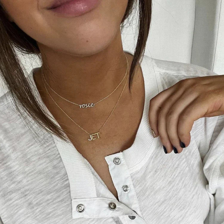 PREORDER: Custom Dainty Name Necklace