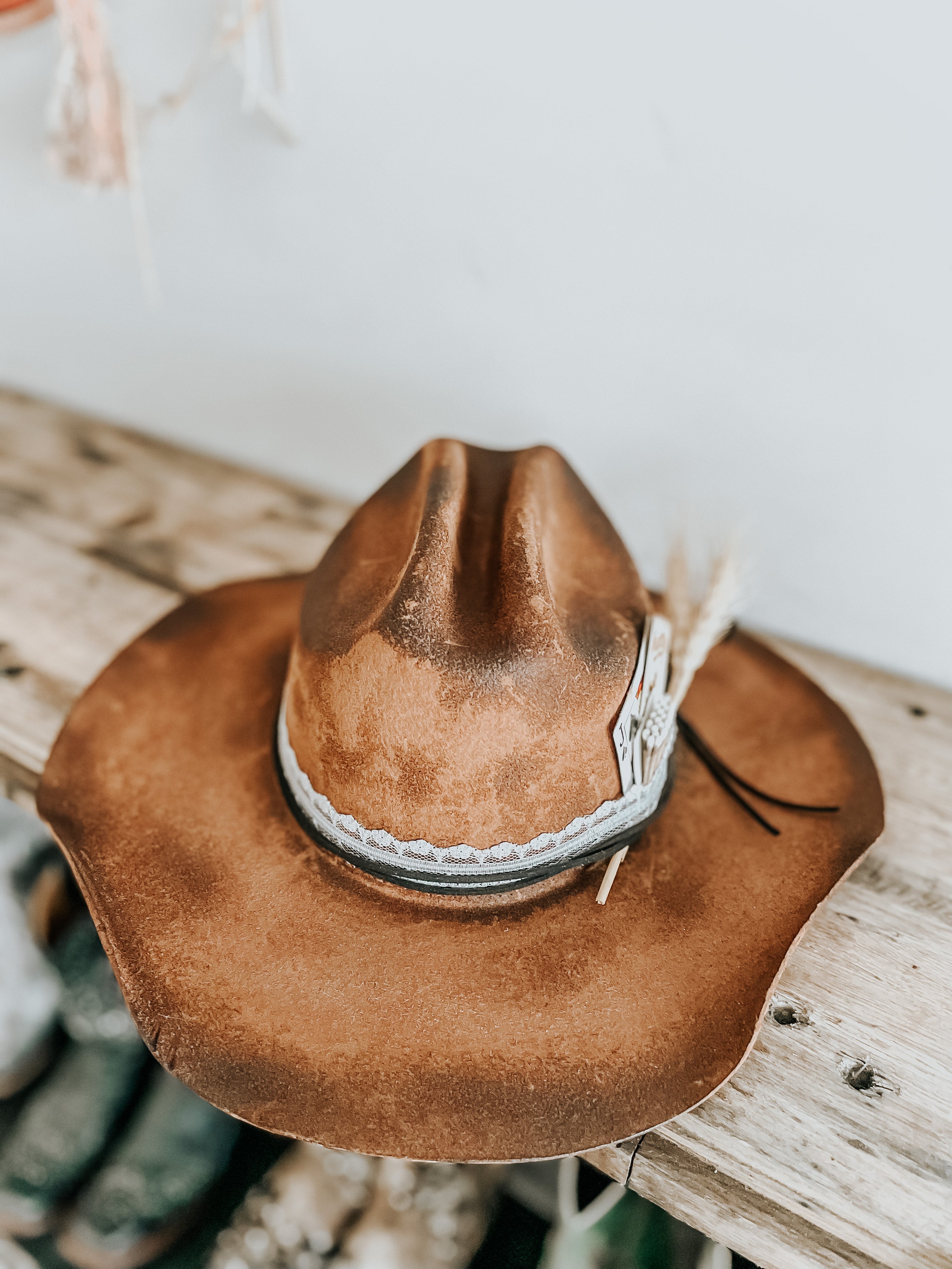 PREORDER: Blackjack Distressed Cowboy Hat