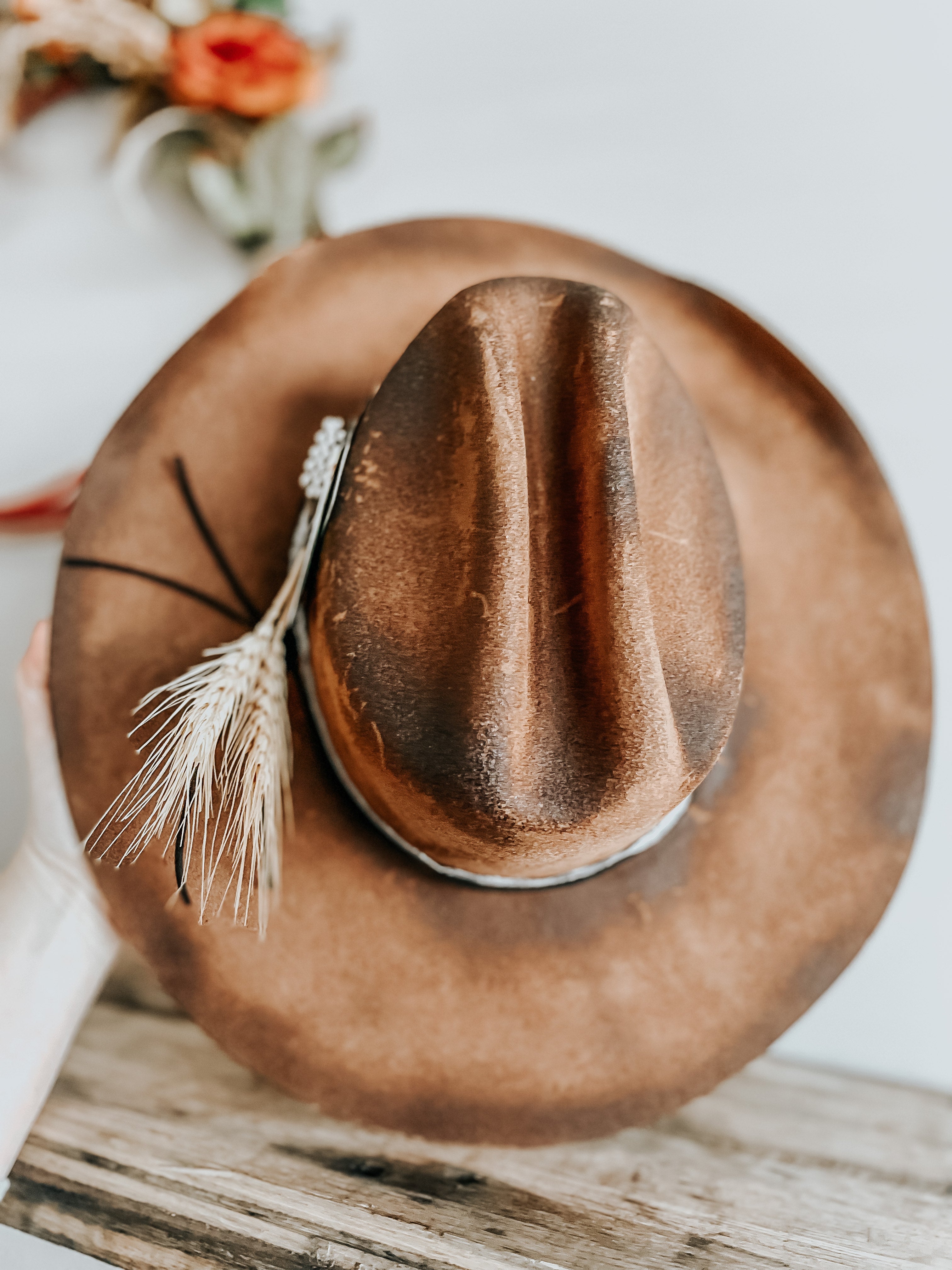 PREORDER: Blackjack Distressed Cowboy Hat