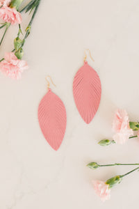 Jasmine Earrings in Pink