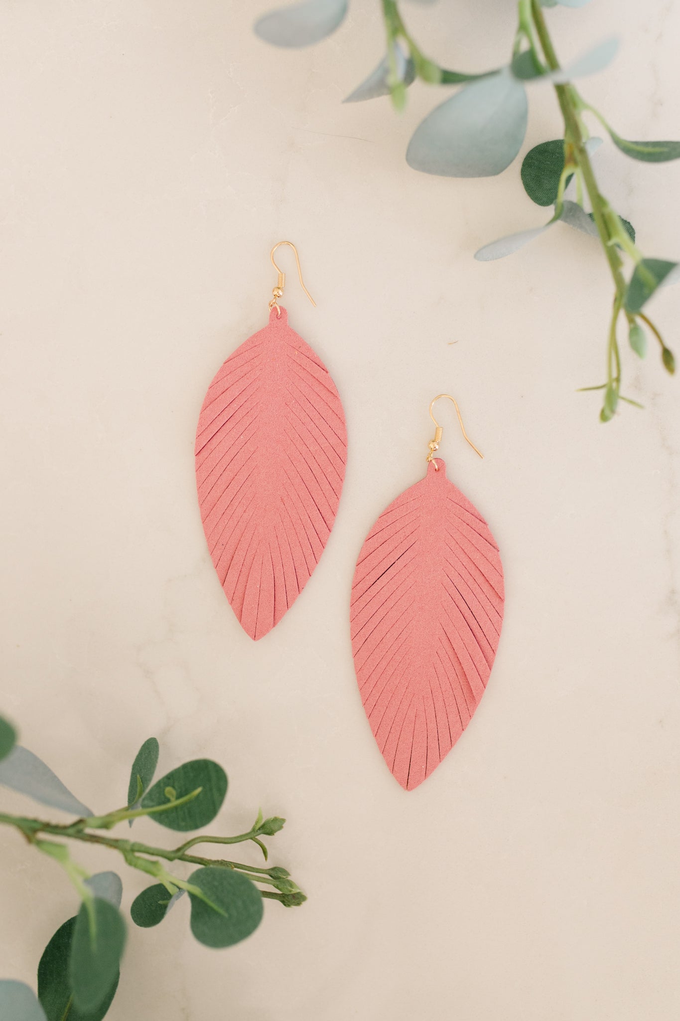 Jasmine Earrings in Pink