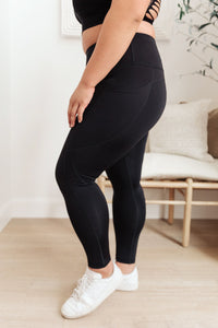 Keep Up Black Leggings