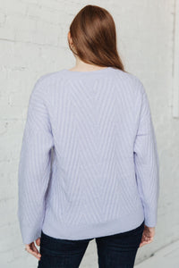 La-La Lux Sweater in Lavender