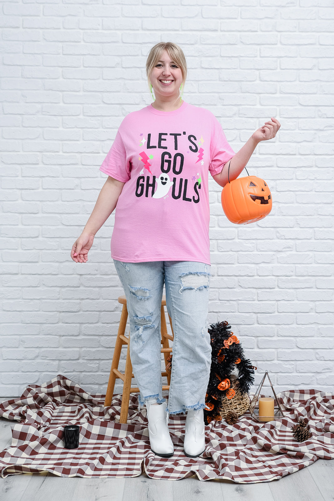 Let's Go Ghouls Graphic T-Shirt