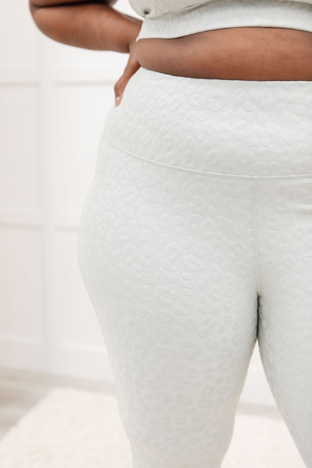 Lux & Plush Leggings In Mist