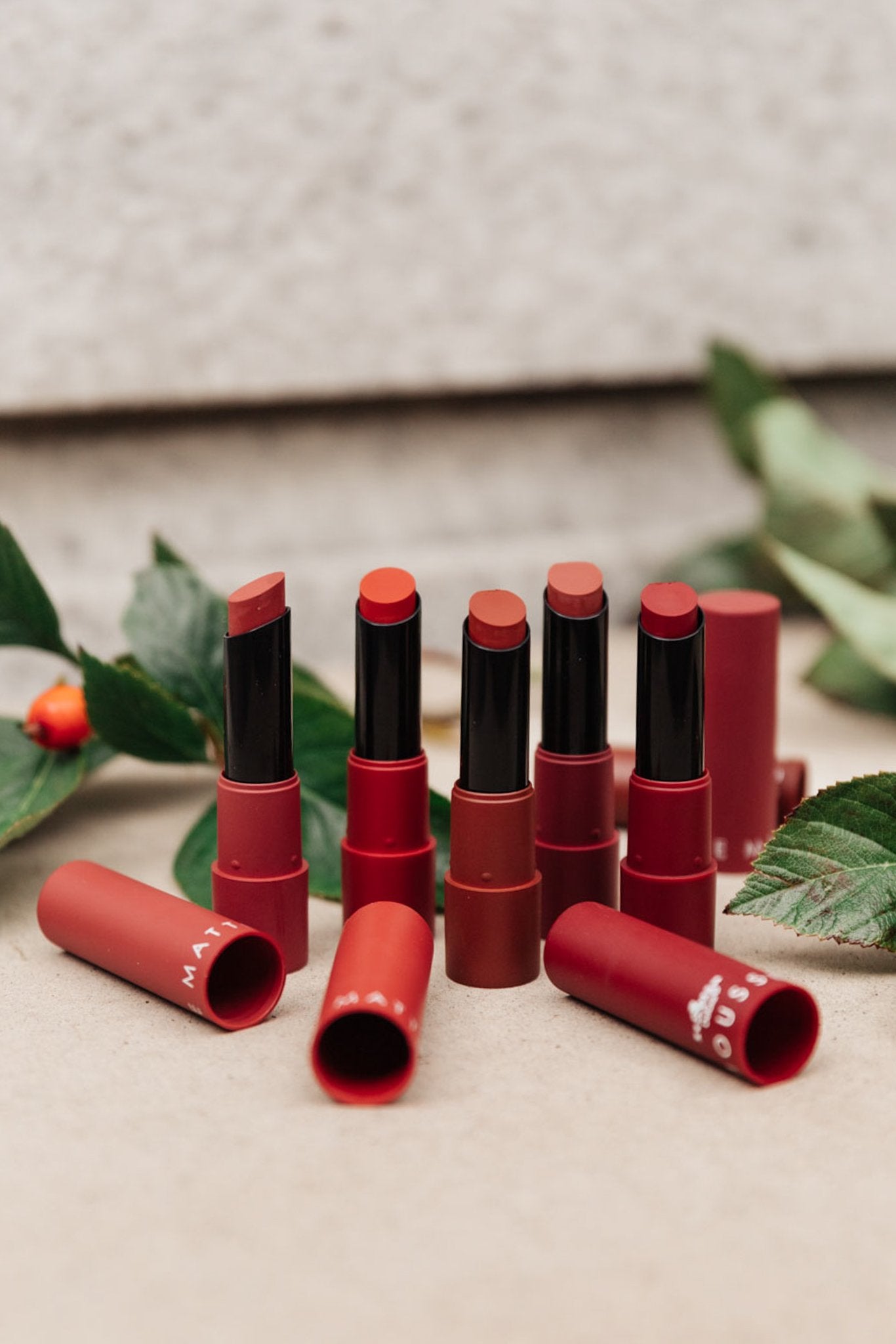 Madeline Matte Lipstick: The Neutral Collection