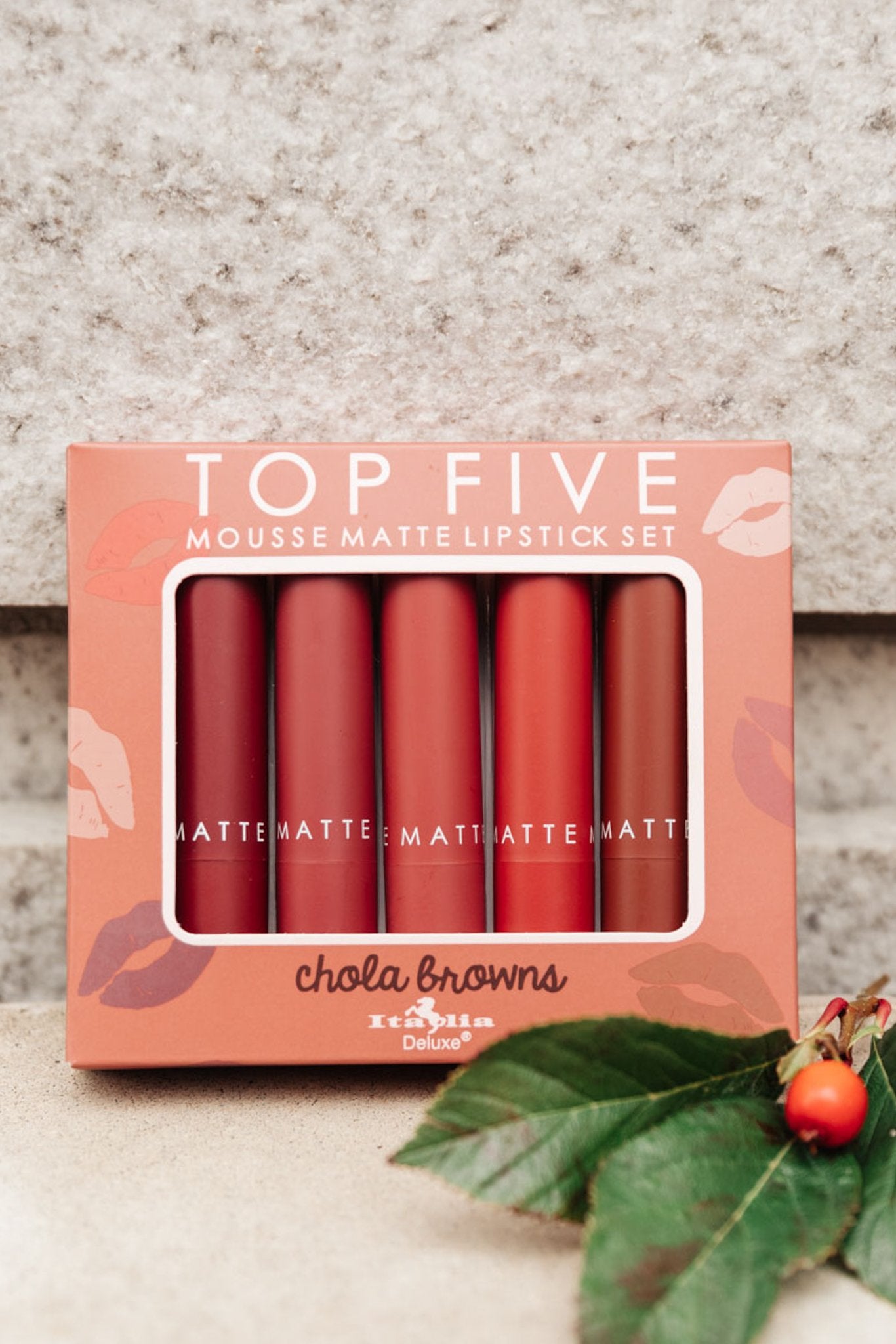 Madeline Matte Lipstick: The Neutral Collection