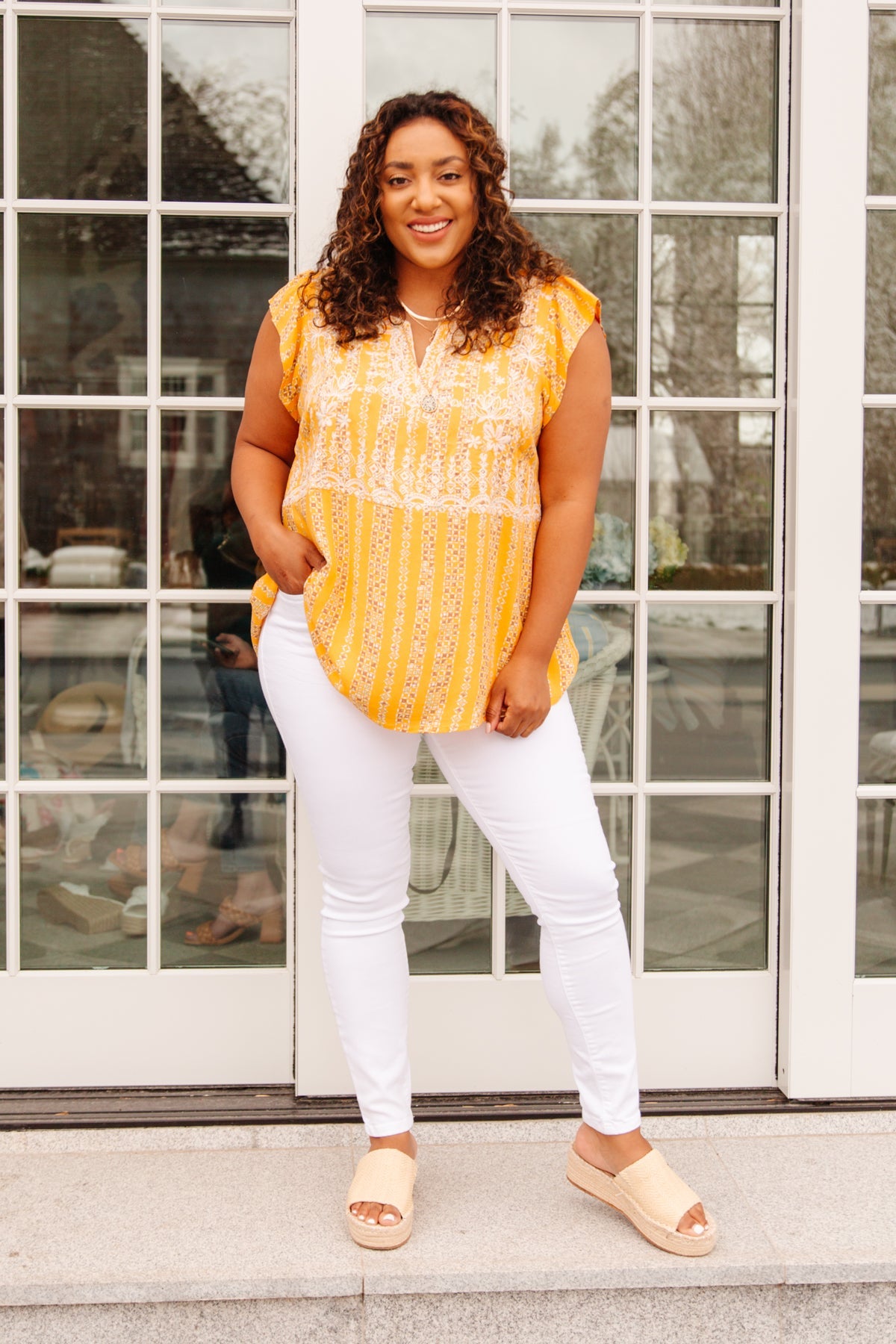 Mellow Yellow Blouse