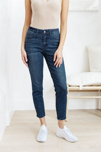 Mid-Rise Relaxed Fit Mineral Wash Jeans