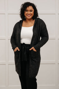 Mila Cardigan in Charcoal