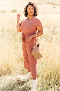 Nora Jumpsuit in Cinnamon