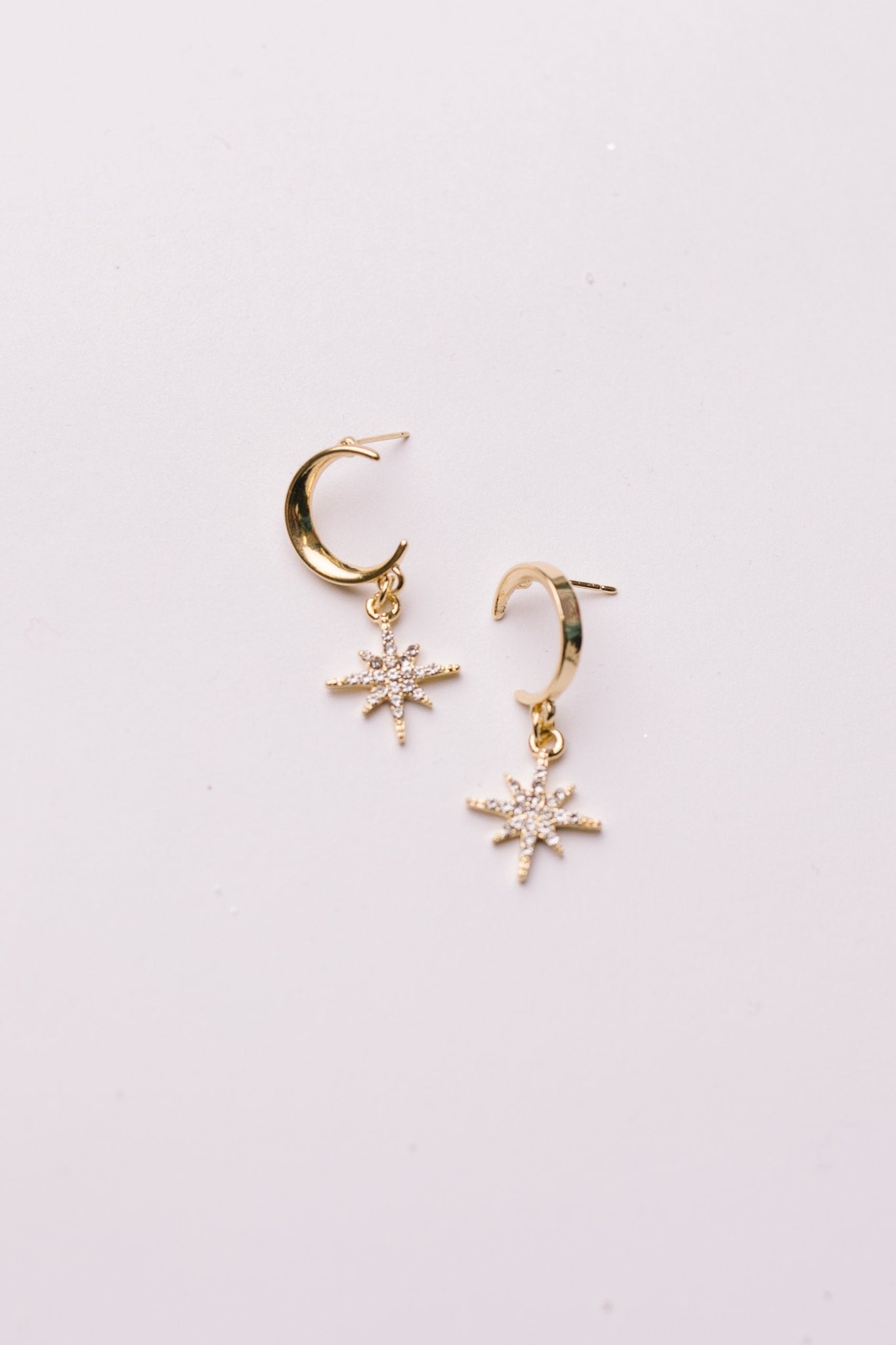 North Star Drop Earrings