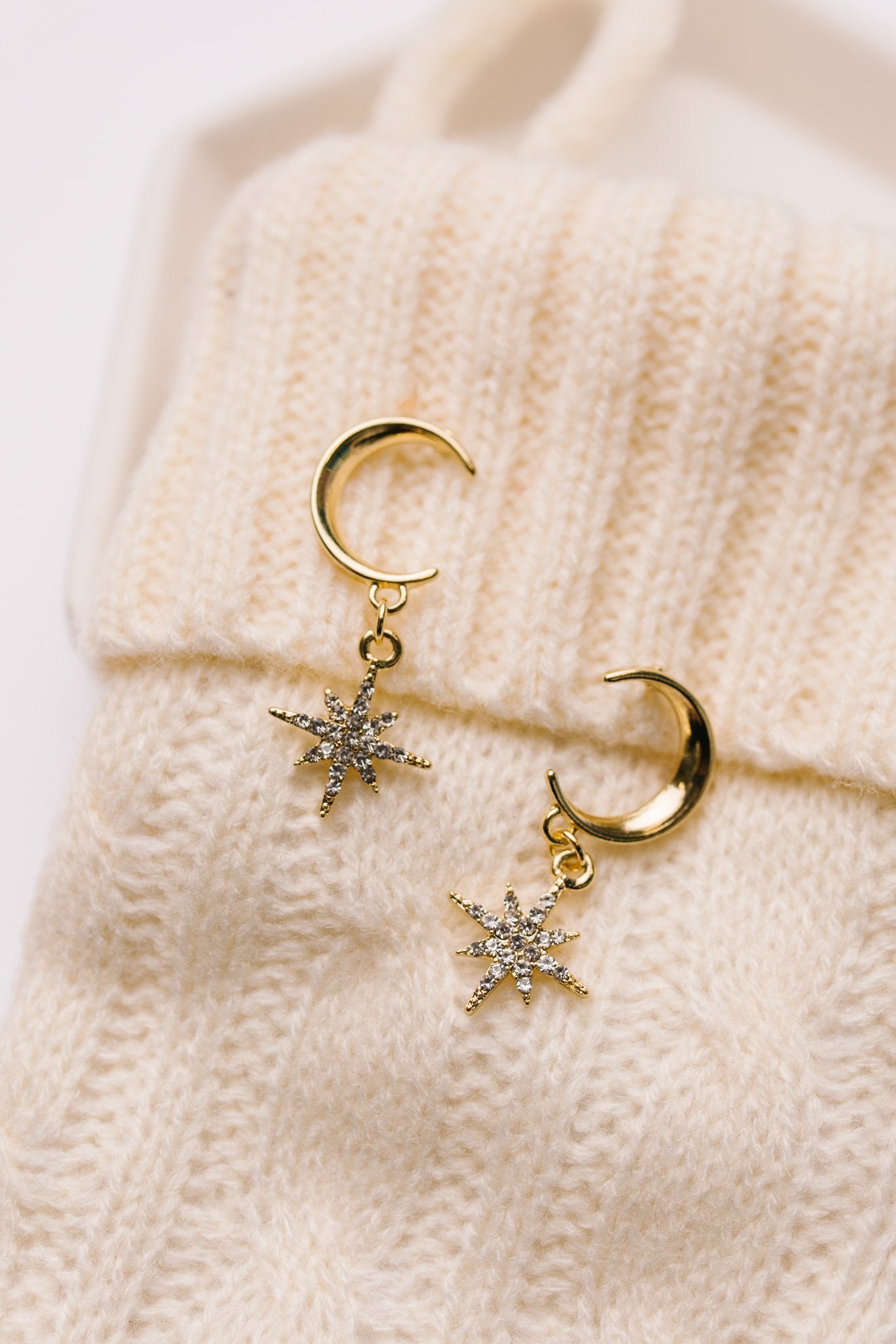 North Star Drop Earrings