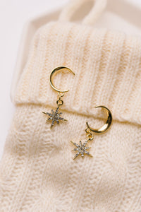 North Star Drop Earrings