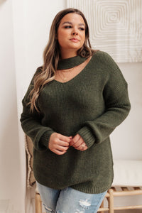 Olive Branch Sweater