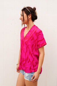 Pink Oasis Top