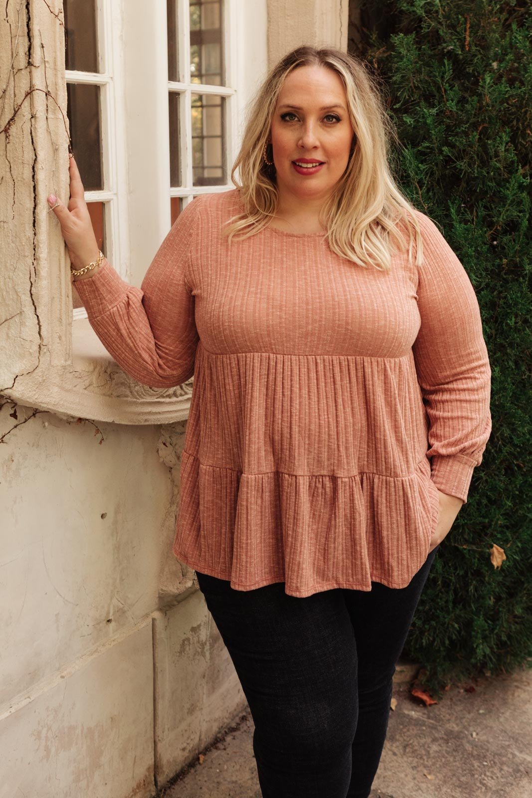 Pink Pathways Top