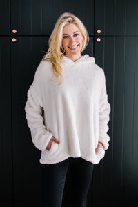 DOORBUSTER Polar Bear Pullover In Ivory