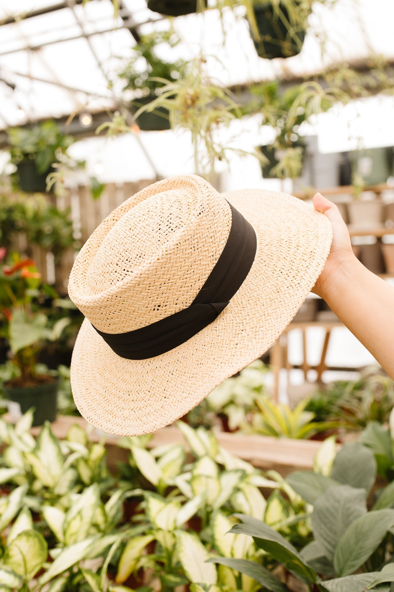 Rays Of Light Straw Hat