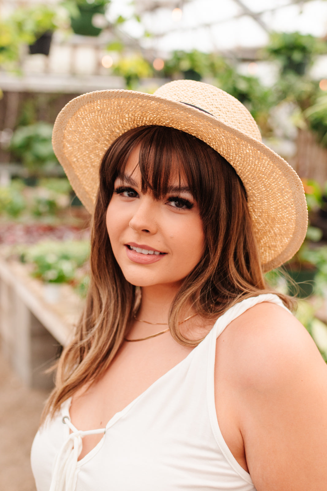 Rays Of Light Straw Hat