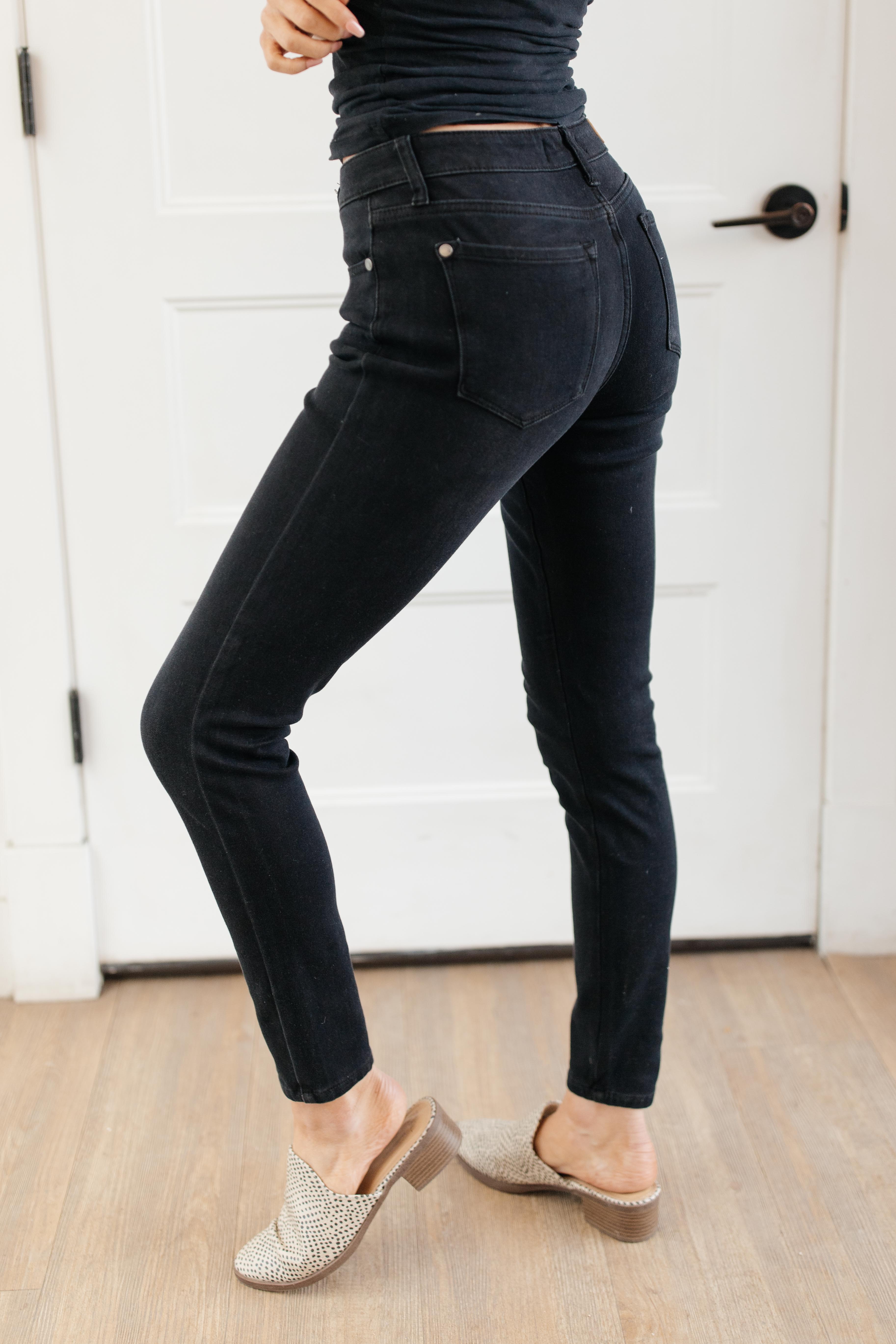 Ready For The Weather Therma Black Jeans