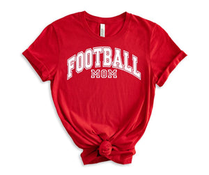 PREORDER: Football Mom Graphic Tee in 10 Colors