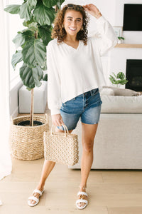 Sail Away V-neck Sweater