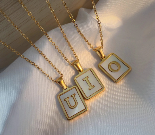 PREORDER: 18K Gold Plated Initial Necklace