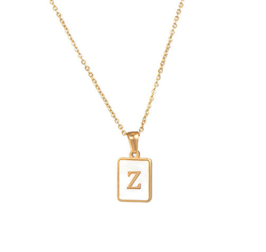 PREORDER: 18K Gold Plated Initial Necklace