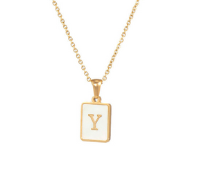 PREORDER: 18K Gold Plated Initial Necklace