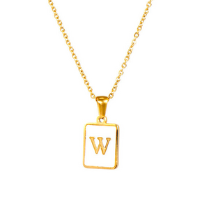 PREORDER: 18K Gold Plated Initial Necklace