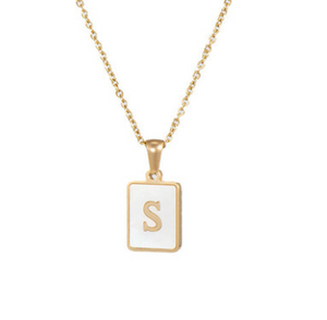 PREORDER: 18K Gold Plated Initial Necklace