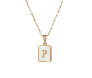 PREORDER: 18K Gold Plated Initial Necklace