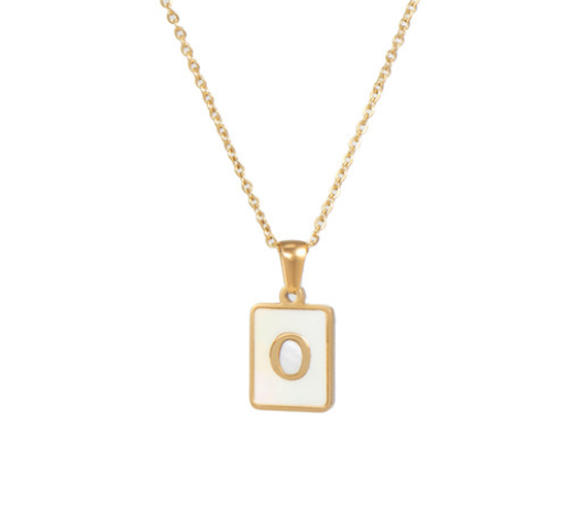 PREORDER: 18K Gold Plated Initial Necklace