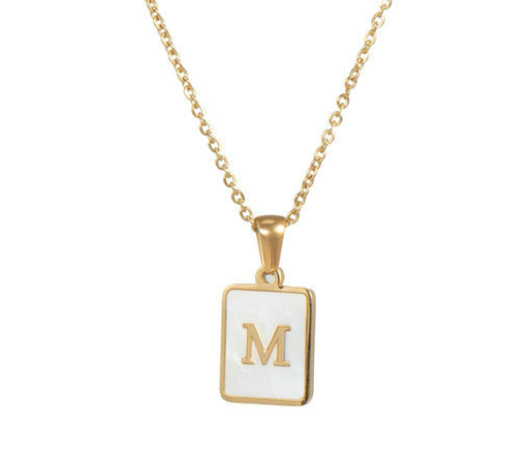 PREORDER: 18K Gold Plated Initial Necklace