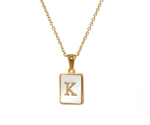 PREORDER: 18K Gold Plated Initial Necklace