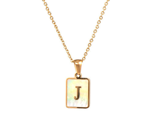 PREORDER: 18K Gold Plated Initial Necklace